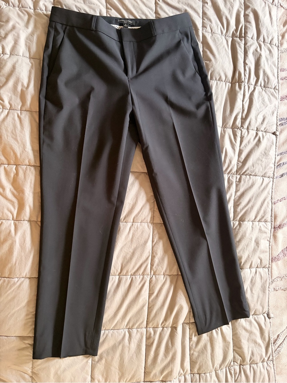 Banana Republic Black Tailored Dress Pants